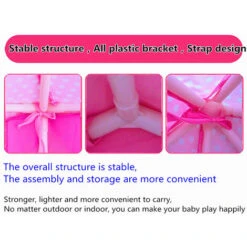 Tenda Per Bambini Tenda Per Tende Tenda Per Bambini Pieghevole Princes Princess Tenda Per Bambini Castello Play House -Cameretta Per Bambini 35811763 4