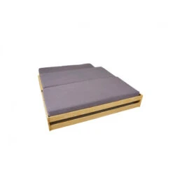 Dmora Letto Singolo Trasformabile In Tre Letti, In Pino Naturale, Cm 90x200, Con Imballo Rinforzato -Cameretta Per Bambini 38269837 4