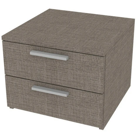 720CZ2 - Cassettiera Cameretta-ufficio L 45 E 2 Cassetti H.16, Con Guide A Chiusura Rallentata 45x45x35,8 (LxPxH) - Olmo Jerez Scuro 7 720CZ2 - Cassettiera Cameretta-ufficio L 45 E 2 Cassetti H.16, Con Guide A Chiusura Rallentata 45x45x35,8 (LxPxH) - Olmo Jerez Scuro - immagine 5