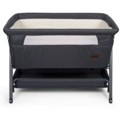 Culla Da Letto Per Neonati Elia 92x55x82 Cm Grigio Scuro Baninni -Cameretta Per Bambini 39383654 4