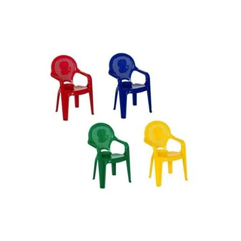 SEDIA ADRIA BABY 36X35XH43CM IN COLORI ASSORTITI IMPILABILE 3 SEDIA ADRIA BABY 36X35XH43CM IN COLORI ASSORTITI IMPILABILE