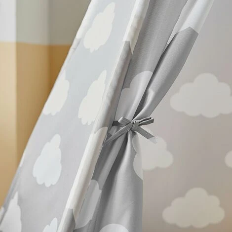 SoBuy Tenda Indiani Bambini Teepee Bambini Casette Bambini Tenda Per Bambini Casetta Da Giardino Per Bambini Modello Nuvola OSS03-A01 6 SoBuy Tenda Indiani Bambini Teepee Bambini Casette Bambini Tenda Per Bambini Casetta Da Giardino Per Bambini Modello Nuvola OSS03-A01 - immagine 4