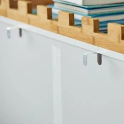 SoBuy Cassettiera Per Bambini Mobiletti Per La Cameretta Ragazzi Armadietto Portaoggetti Scaffale Per Cameretta L86xP30xA87cm, KMB44-W -Cameretta Per Bambini 45759720 3