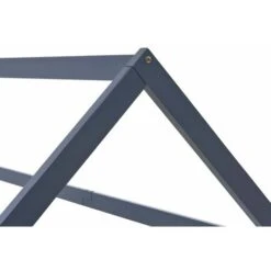 Nova Letto Per Bambini Grigio In Legno Massello Di Pino Varie Dimensioni Dimensioni : 80x160 Cm -Cameretta Per Bambini 46363238 5