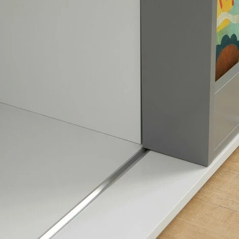 SoBuy Libreria Per Bambini Scaffale Per Bambini Con Porta Scorrevole Scaffale Per Giocattoli Scaffale Per Bambini Organizzatore Di Giocattoli Armadio Credenza 119x39X116cm, KMB33-W 6 SoBuy Libreria Per Bambini Scaffale Per Bambini Con Porta Scorrevole Scaffale Per Giocattoli Scaffale Per Bambini Organizzatore Di Giocattoli Armadio Credenza 119x39X116cm, KMB33-W - immagine 4