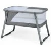 GOPLUS Culla Per Neonati 3 In 1, Trasportabile, Pieghevole, Lettino Da Campeggio, Grigio, Lacci Di Sicurezza, Culla Dondolo Con Materasso Removibile E Lavabile, 97,5x58x69,5 Cm -Cameretta Per Bambini 48590221 1