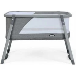GOPLUS Culla Per Neonati 3 In 1, Trasportabile, Pieghevole, Lettino Da Campeggio, Grigio, Lacci Di Sicurezza, Culla Dondolo Con Materasso Removibile E Lavabile, 97,5x58x69,5 Cm 9 GOPLUS Culla Per Neonati 3 In 1, Trasportabile, Pieghevole, Lettino Da Campeggio, Grigio, Lacci Di Sicurezza, Culla Dondolo Con Materasso Removibile E Lavabile, 97,5x58x69,5 Cm -Cameretta Per Bambini 48590221 3