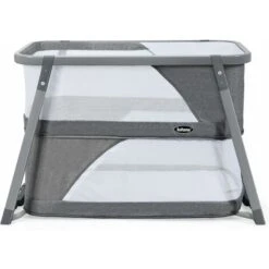 GOPLUS Culla Per Neonati 3 In 1, Trasportabile, Pieghevole, Lettino Da Campeggio, Grigio, Lacci Di Sicurezza, Culla Dondolo Con Materasso Removibile E Lavabile, 97,5x58x69,5 Cm 10 GOPLUS Culla Per Neonati 3 In 1, Trasportabile, Pieghevole, Lettino Da Campeggio, Grigio, Lacci Di Sicurezza, Culla Dondolo Con Materasso Removibile E Lavabile, 97,5x58x69,5 Cm -Cameretta Per Bambini 48590221 4