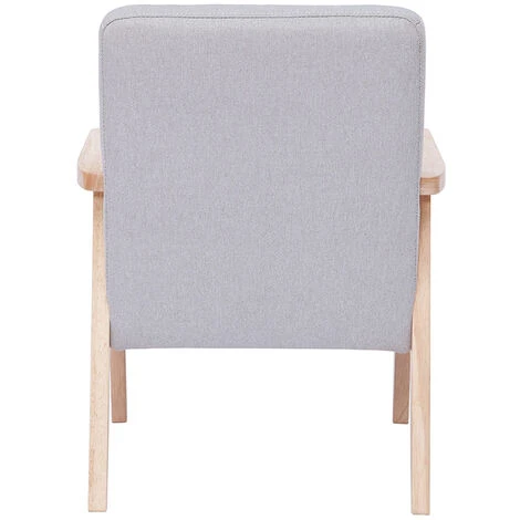 Poltrona Scandinava Per Bambino Grigia E Legno Chiaro ABYSS 6 Poltrona Scandinava Per Bambino Grigia E Legno Chiaro ABYSS - immagine 4