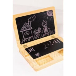 SKLUM Lavagna Portatile In Legno Di Pino Portatik Kids Marrone Legno Naturale -Cameretta Per Bambini 51383122 5