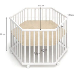 Box Per Bambini „Estrella“ Bianco Con Inserto VitaliSpa -Cameretta Per Bambini 52052993 3