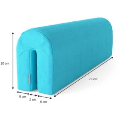 Protezione Bordo Letto 70 Cm Turchese VitaliSpa 9 Protezione Bordo Letto 70 Cm Turchese VitaliSpa -Cameretta Per Bambini 52053451 3