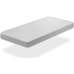 Materasso Singolo 80X130 APOLO, Alto 14 CM LETTO BAMBINI, Gioventu, Ergonomico Y Transpirable. Montessori