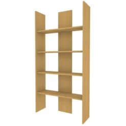 999 - Libreria Cameretta O Soggiorno, Design Moderno Pulito Ed Essenziale 177x90x27 - Verde Militare -Cameretta Per Bambini 54921327 5