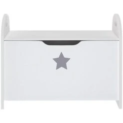 Cassapanca Per Bambini Bianca 62x40x46,5 Cm In MDF VidaXL 10 Cassapanca Per Bambini Bianca 62x40x46,5 Cm In MDF VidaXL -Cameretta Per Bambini 55902639 4