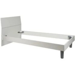 Giroletto Singolo Giotto Bianco, 89,5x205x88 Cm