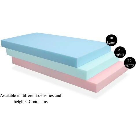 Pezzo Di Schiuma Di Dimensioni80x120x10 Cm - Densità HR 23 Kg -ideale Per La Fabbricazione Di Mobili. 4 Pezzo Di Schiuma Di Dimensioni80x120x10 Cm - Densità HR 23 Kg -ideale Per La Fabbricazione Di Mobili. - immagine 2