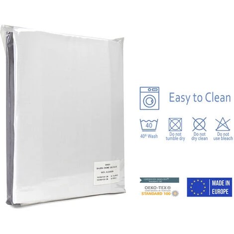 Lenzuolo Da Letto 100% Cotone 70x160, Confezione Da 2 In Grigio Perla E Bianco. Ideale Per I Letti Montessori 6 Lenzuolo Da Letto 100% Cotone 70x160, Confezione Da 2 In Grigio Perla E Bianco. Ideale Per I Letti Montessori - immagine 4