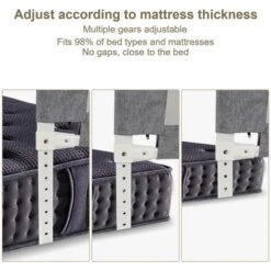 Hengda Griglia Da Letto Uso Con Scatola Primavera A Letto Protezione Da Letto Griglia Per Bambini Griglia Della Griglia Per Bambini Griglia Pieghevole Pieghevole Pieghevole 180x 80 Cm -Cameretta Per Bambini 57484220 4