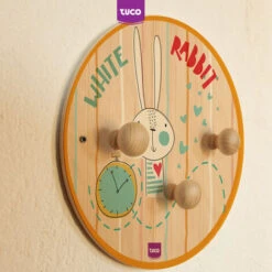 Onlywood Attaccapanni Bambini ALICE Con Disegni Colorati -Cameretta Per Bambini 58974084 3