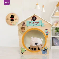 Onlywood Attaccapanni Bambini PIRATI Con Disegni Colorati -Cameretta Per Bambini 58999812 4