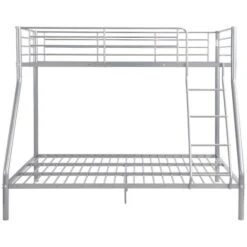 Letto A Castello 90 E 140 X 190 Cm In Metallo Argento - ELEVATIO -Cameretta Per Bambini 59285307 5