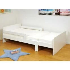 Letto Evolutivo 90x140/170/200cm In Abete Rosso Sbiancato - ZELLY 11 Letto Evolutivo 90x140/170/200cm In Abete Rosso Sbiancato - ZELLY -Cameretta Per Bambini 59286272 5