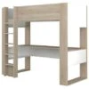 Letto A Soppalco Con Scrivania E Scomparti Integrati 90 X 200 Cm - NOAH -Cameretta Per Bambini 59286622 1