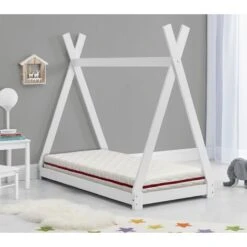 Pack Materasso 80x190 NUKA VISCO - ALTO 18 CM - Imbottitura Super Morbida - Youth - Ideale Per Letti Estraibili -Cameretta Per Bambini 59676472 4