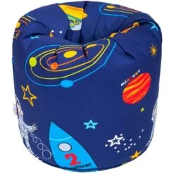 Ready Steady Bed Pouf Con Personaggi Per Bambini, Pouf Per Bambini, OFFERTE BLACK FRIDAY, Space Boy