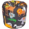 Ready Steady Bed Pouf Con Personaggi Per Bambini, Mobili Per Camera Da Letto Per Bambini, Pouf Per Sala Giochi, Africa -Cameretta Per Bambini 60310846 1