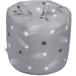 Ready Steady Bed Pouf Da Interno Per Bambini, Pouf Da Soggiorno, Stelle Filanti