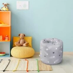 Ready Steady Bed Pouf Da Interno Per Bambini, Pouf Da Soggiorno, Stelle Filanti -Cameretta Per Bambini 60310862 4