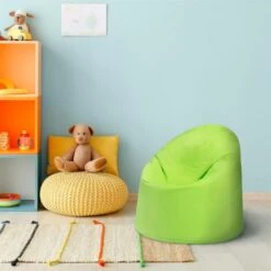 Ready Steady Bed Pouf Da Esterno Per Bambini, Comodo Sedile Da Interno Per Bambini, Ergonomico E Resistente, Lime -Cameretta Per Bambini 60311346 4
