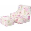Ready Steady Bed - Poltrona Per Bambini, Comodo Pouf Con Sgabello (gufi) -Cameretta Per Bambini 60311396 1