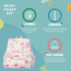 Ready Steady Bed - Poltrona Per Bambini, Comodo Pouf Con Sgabello (gufi) -Cameretta Per Bambini 60311396 5