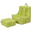 Ready Steady Bed - Pouf Per Bambini Con Sgabello, Poltrona Ergonomica Per Bambini, Lime -Cameretta Per Bambini 60311409 1