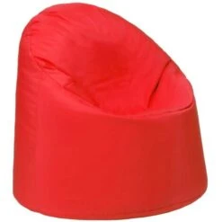 Ready Steady Bed Pouf Da Esterno Per Bambini, Comodo Sedile Da Interno Per Bambini, Ergonomico E Resistente, Rosso
