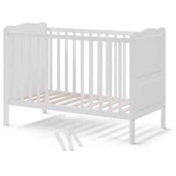 Letto Con Sponde Culla „Tobi“ Bianco VitaliSpa