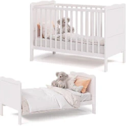 Letto Con Sponde Culla „Tobi“ Bianco VitaliSpa -Cameretta Per Bambini 60657324 4