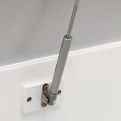 ATMOSPHERA 3 In 1 Panca + Cassapanca Per Giocattoli In Legno + Appendiabiti Per Bambini, Motivo Con Stelle, Colori Grigio E Bianco -Cameretta Per Bambini 61349944 3