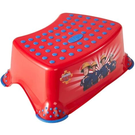 Keeeper Scaletta A Gradino Singolo, Sam Il Pompiere, Da 3 A 14 Anni Circa, Funzione Antiscivolo, Tomek, Rosso 3 Keeeper Scaletta A Gradino Singolo, Sam Il Pompiere, Da 3 A 14 Anni Circa, Funzione Antiscivolo, Tomek, Rosso