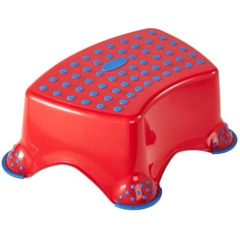 Keeeper Scaletta A Gradino Singolo, Sam Il Pompiere, Da 3 A 14 Anni Circa, Funzione Antiscivolo, Tomek, Rosso 4 Keeeper Scaletta A Gradino Singolo, Sam Il Pompiere, Da 3 A 14 Anni Circa, Funzione Antiscivolo, Tomek, Rosso - immagine 2