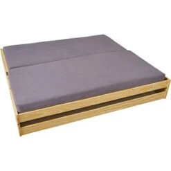 LETTO SINGOLO LOTAR 90X200 ESTRAIBILE E TRASFORMABILE IN 3 LETTI O MATRIMONIALE PINO NATURALE -Cameretta Per Bambini 62548629 4