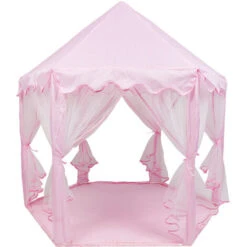 Castello Principessa Portatile Tenda Casetta Tenda Principessa Casa E Castello Giochi Rosa Per Bambini