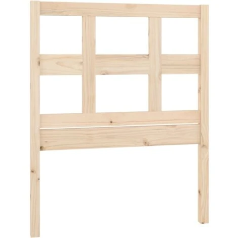 Testiera Per Letto 80,5x4x100 Cm In Legno Massello Di Pino VidaXL 3 Testiera Per Letto 80,5x4x100 Cm In Legno Massello Di Pino VidaXL