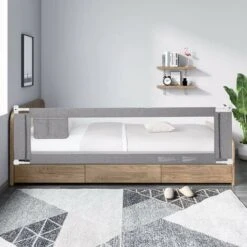 Sponda Letto, Sponda Letto 200 Cm, Sponda Letto, Sponda Letto, Adatta Per Culle, Letti Dei Genitori E Tutti I Materassi In Legno Massello -Cameretta Per Bambini 66559237 3