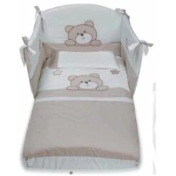 Pali Completo Lettino Pali 0687253t0 Teo Set 3 Pezzi Tortora