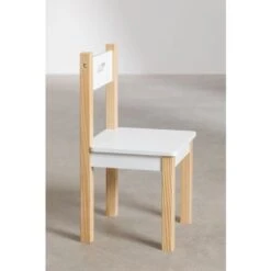SKLUM Sedia In Legno Belfy Kids Bianco -Cameretta Per Bambini 69659472 4
