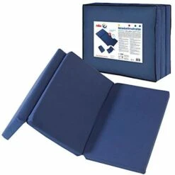 Roba Materasso Da Viaggio, 60 X 120 Cm, Pieghevole, Per Bambini, Con Borsa Da Trasporto, Blu -Cameretta Per Bambini 70683137 4